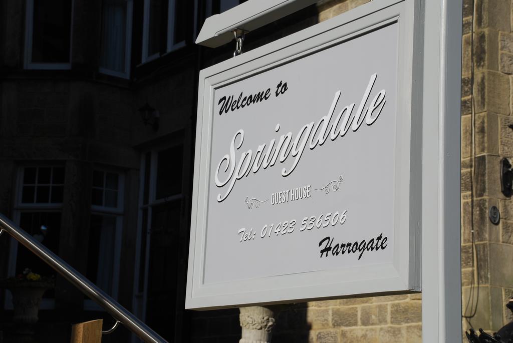Springdale Guest House Harrogate Esterno foto